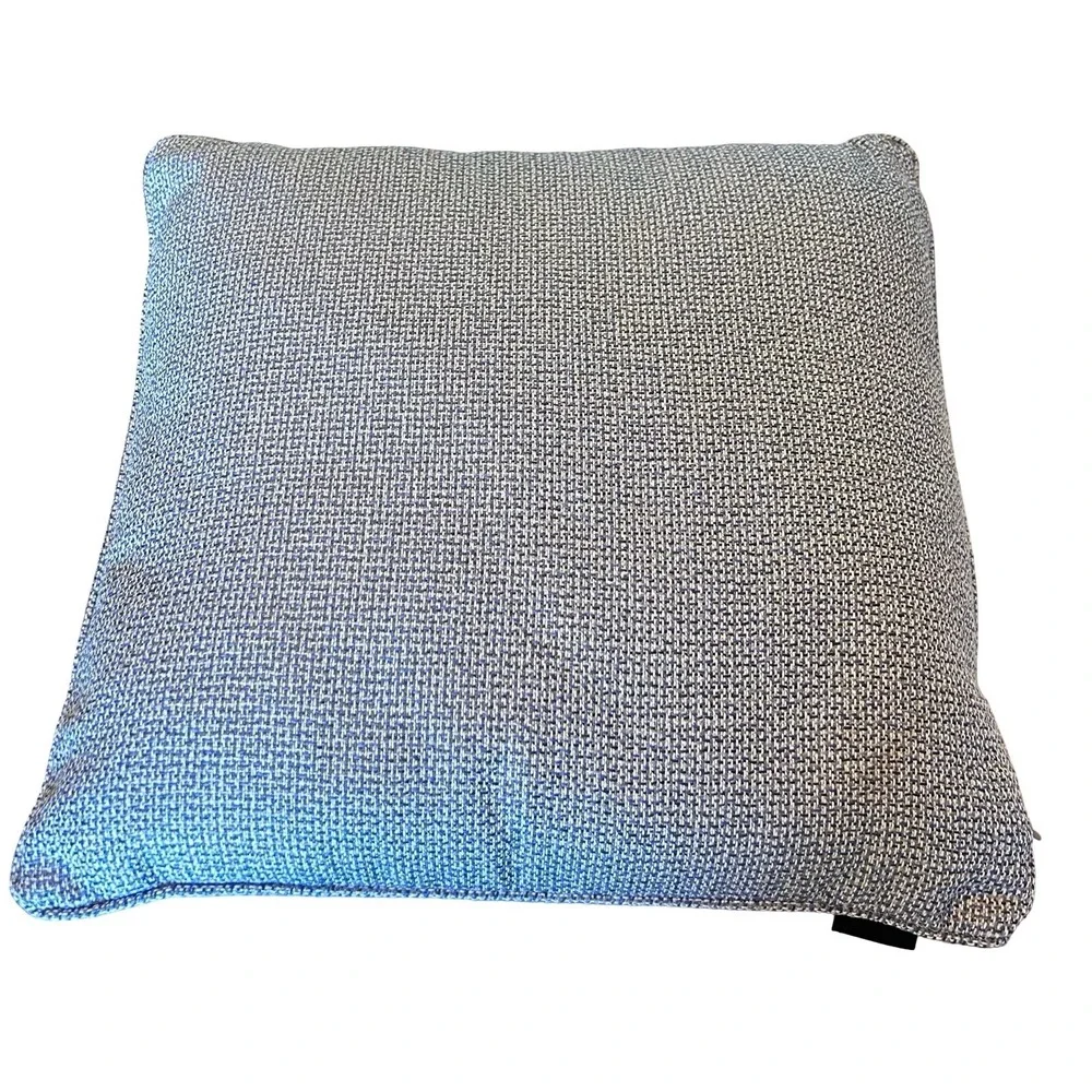 Caldeira Textured Weave Throw Pillow 19 Inch Square Accent Cushion Made in UK